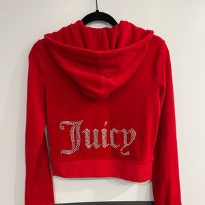 Red Juicy Hoodie NWOT